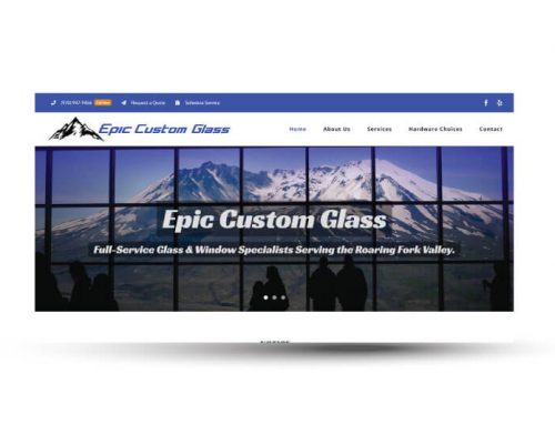 Website Design | Epic Custom Glass, LLC.