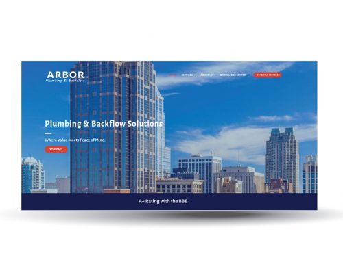 Website Design | Arbor Plumbing & Backflow (2022)