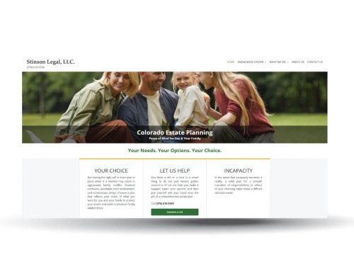 Website Design | Stinson Legal LLC.